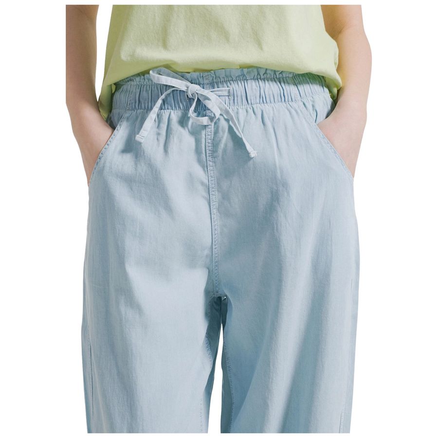 Pantaloni balloon in denim lyocell blu da donna Deha | D4257657720